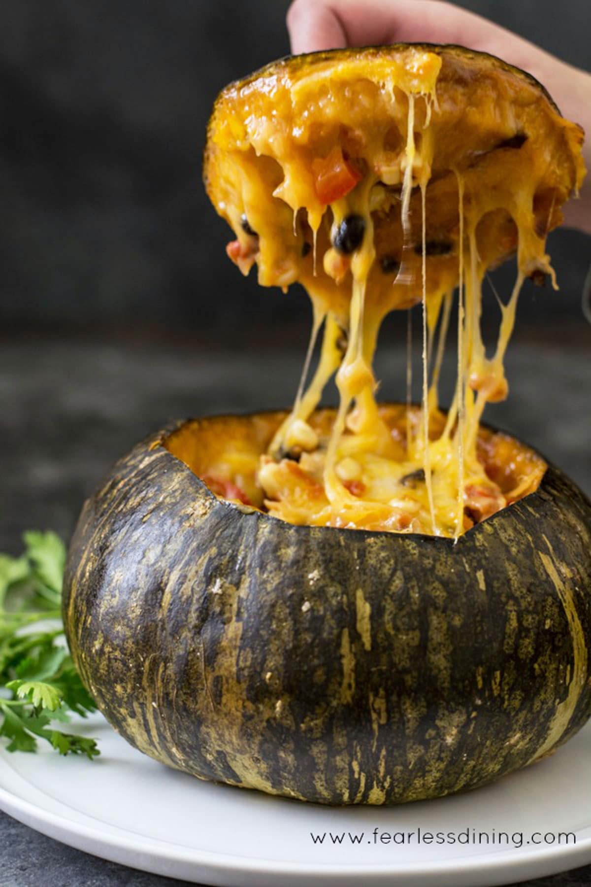 Easy Stuffed Kabocha: Your Vegan & Paleo Weeknight Meal